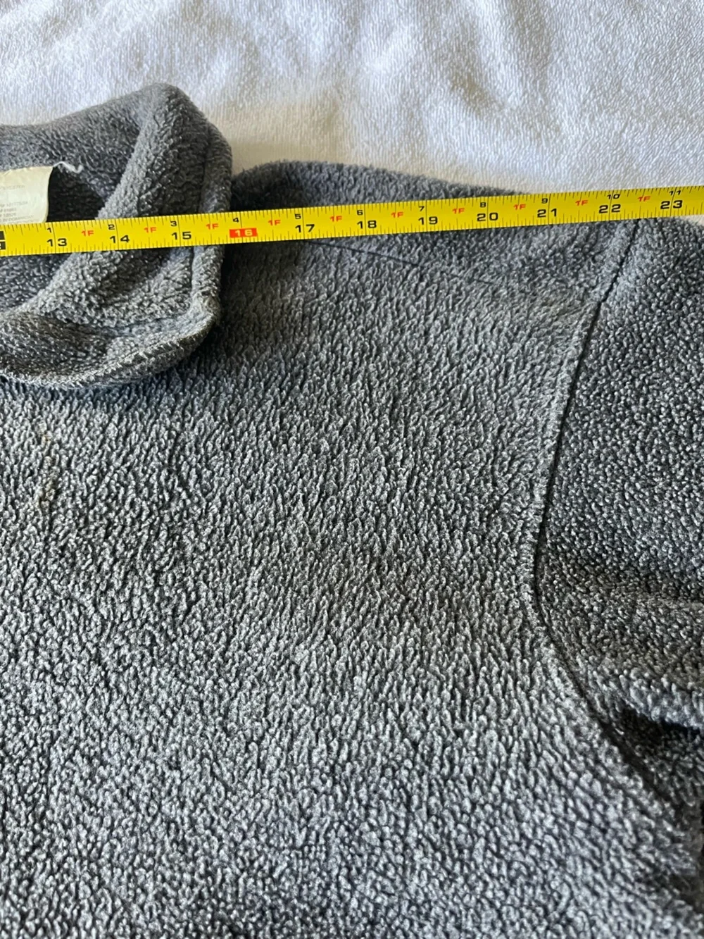 The North Face Men's Gray Zip-Up Fleece Jacket